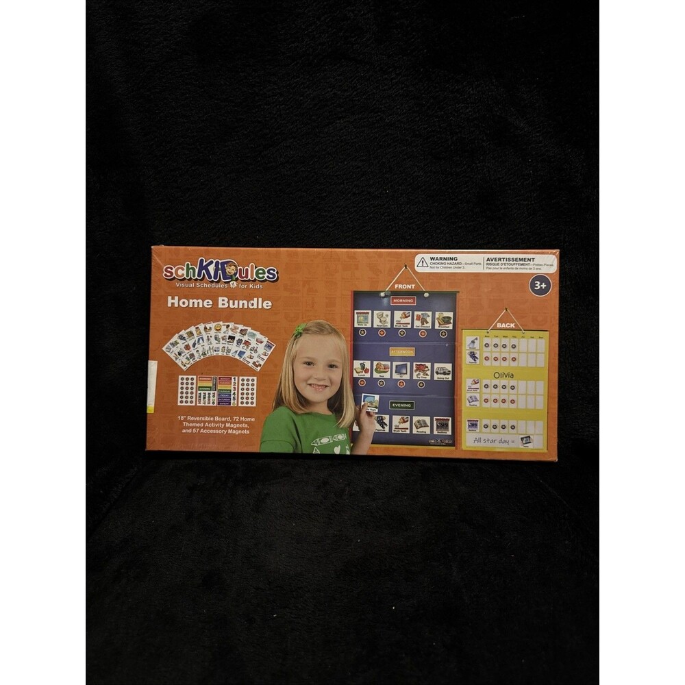Schkidules Visual Schedules for Kids Home Bundle Behavioral Support Magnetic